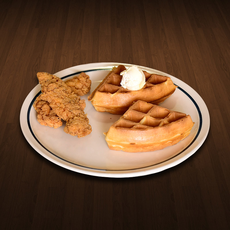 Kids Chicken and Waffles