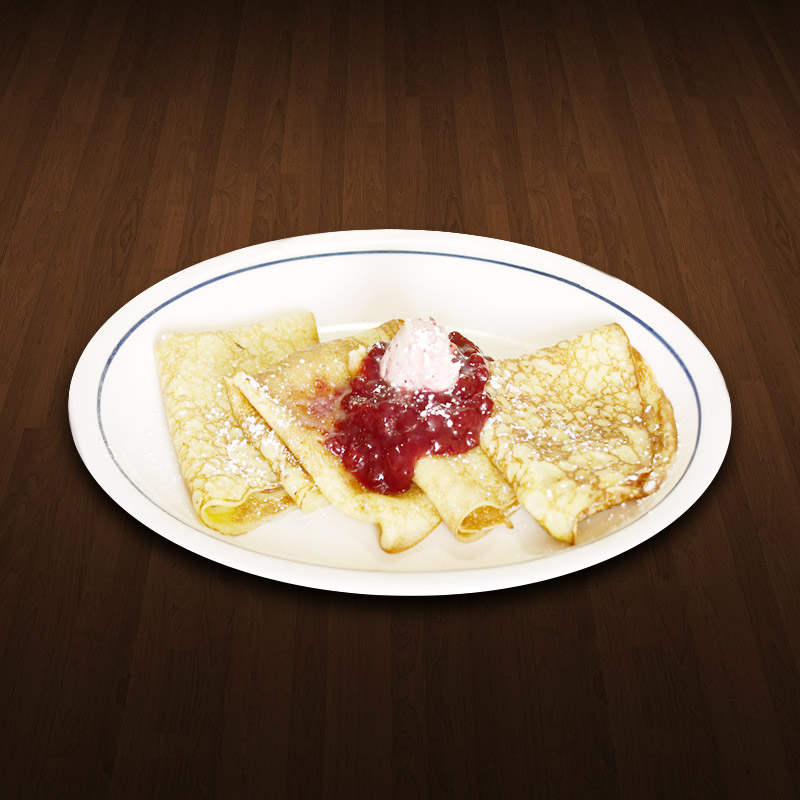 Lingonberry Crepes